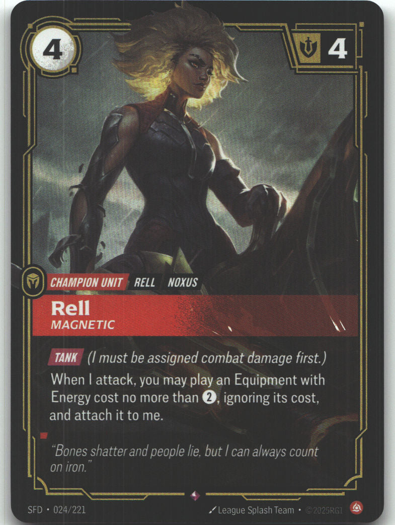 Rell, Magnetic