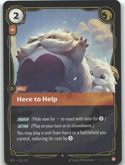 Here to Help