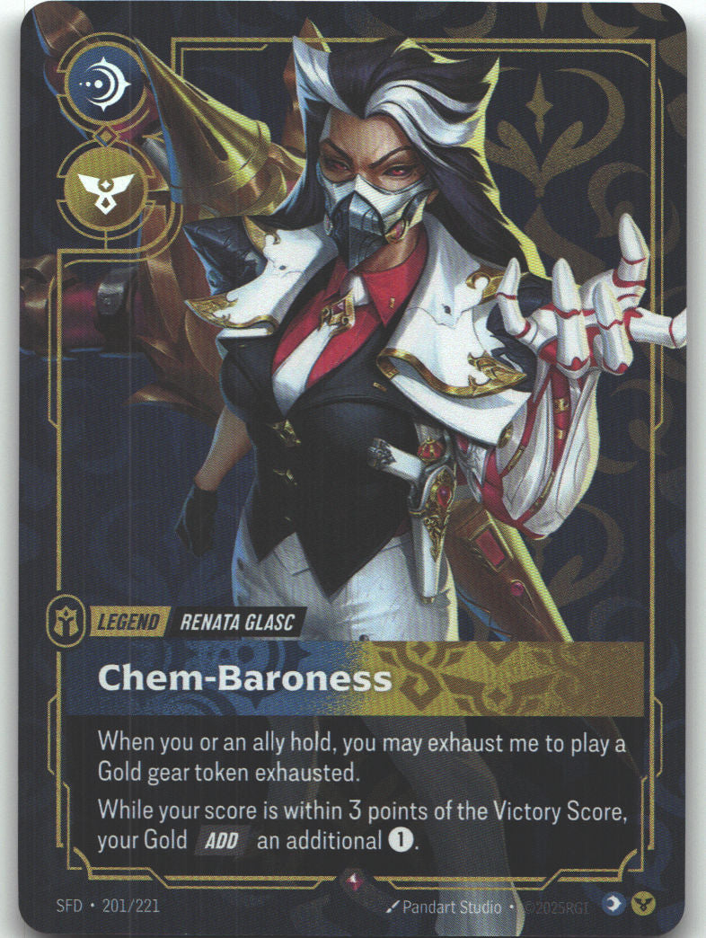 Renata Glasc, Chem-Baroness