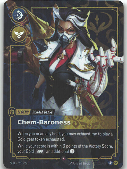 Renata Glasc, Chem-Baroness