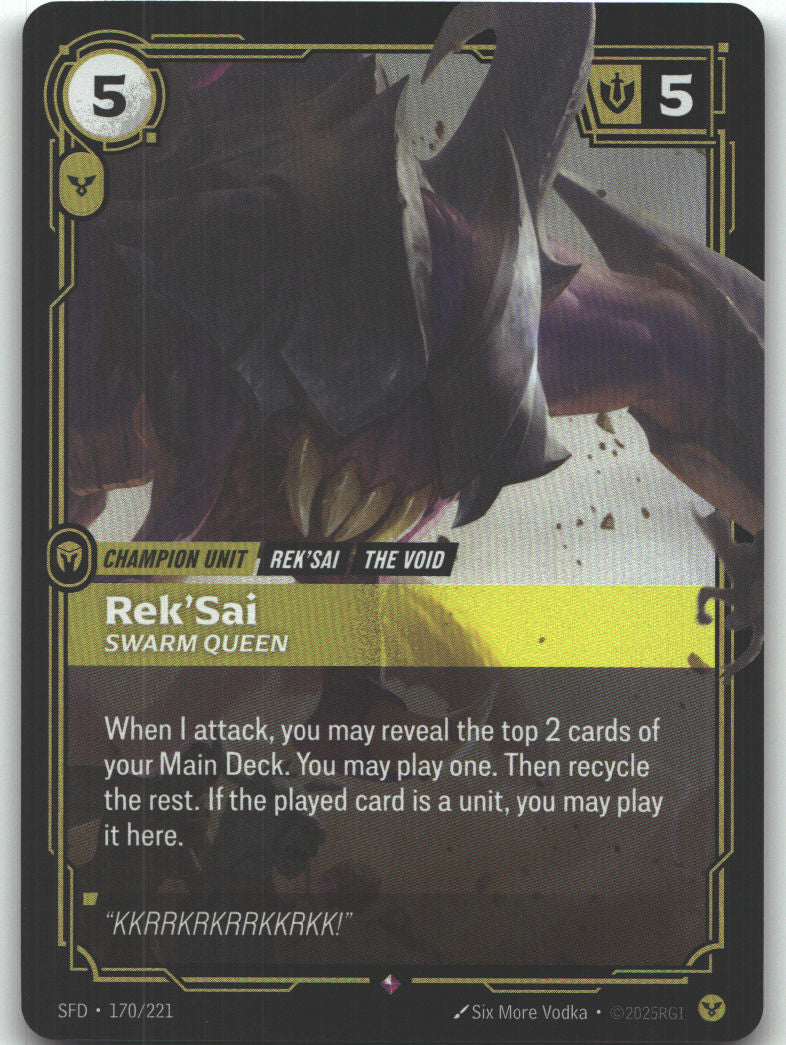 Rek'Sai, Swarm Queen