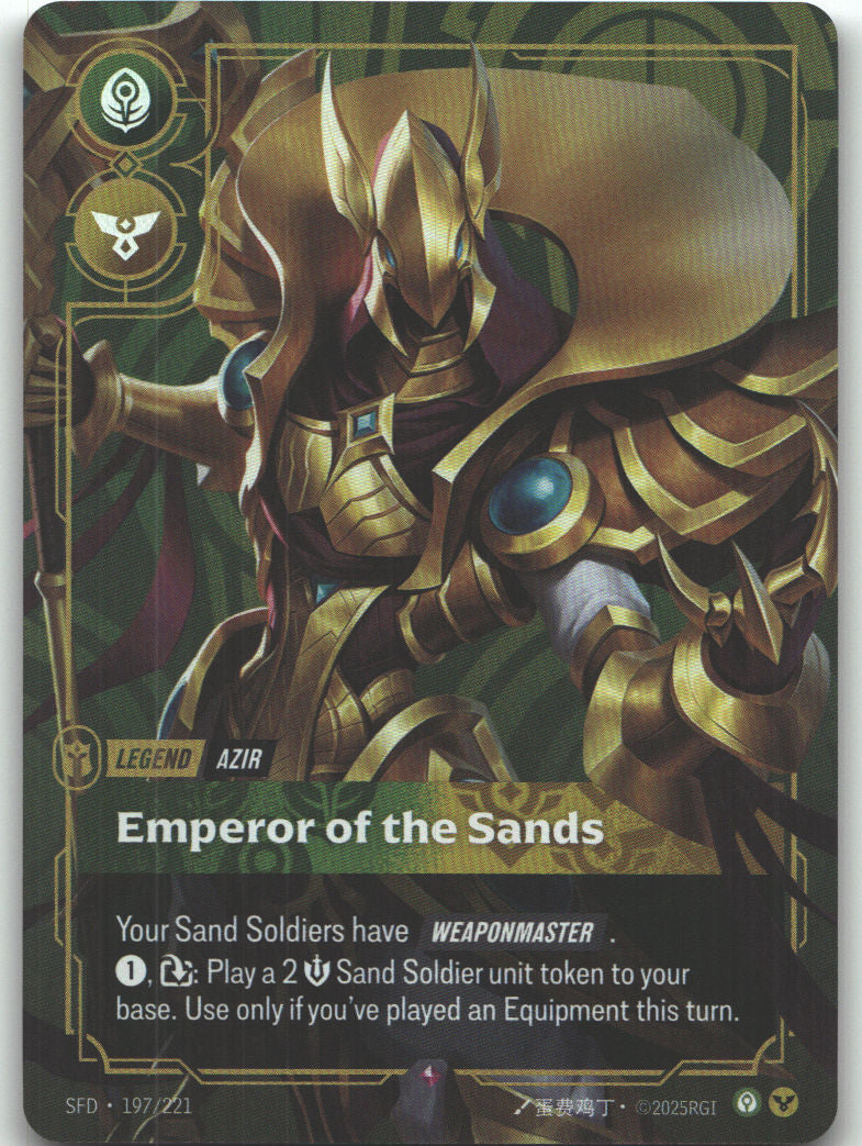 Azir, Emperor of the Sands