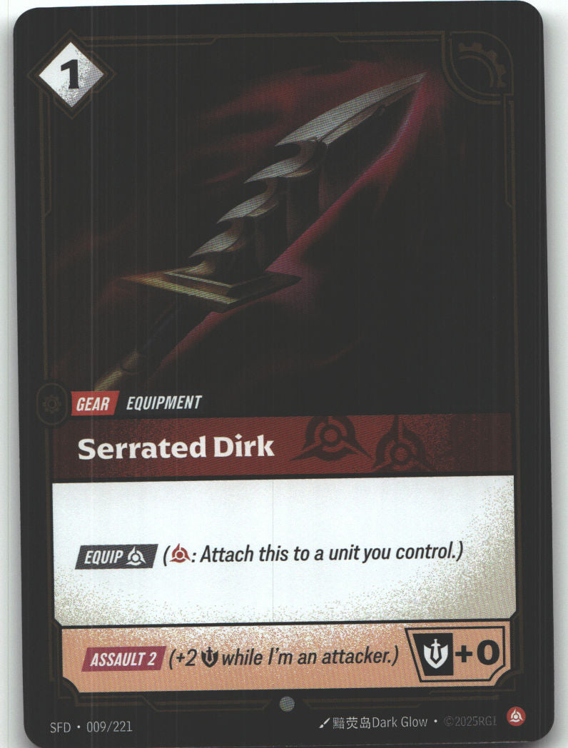 Serrated Dirk