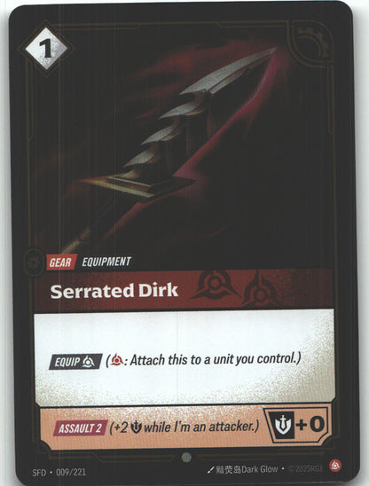 Serrated Dirk