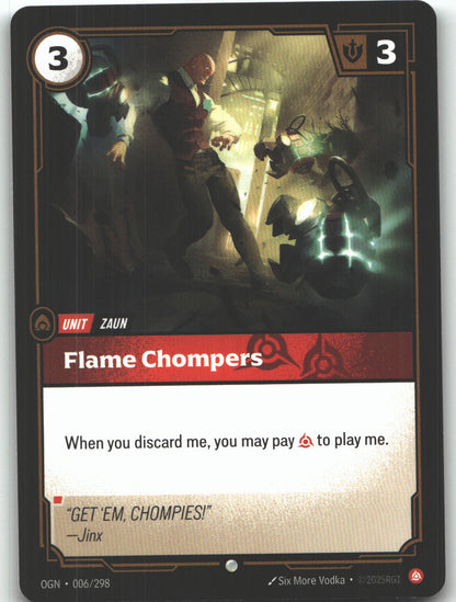 Flame Chompers