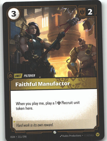 Faithful Manufactor