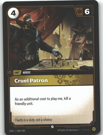 Cruel Patron