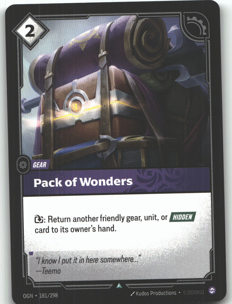 Pack of Wonders