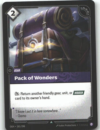 Pack of Wonders