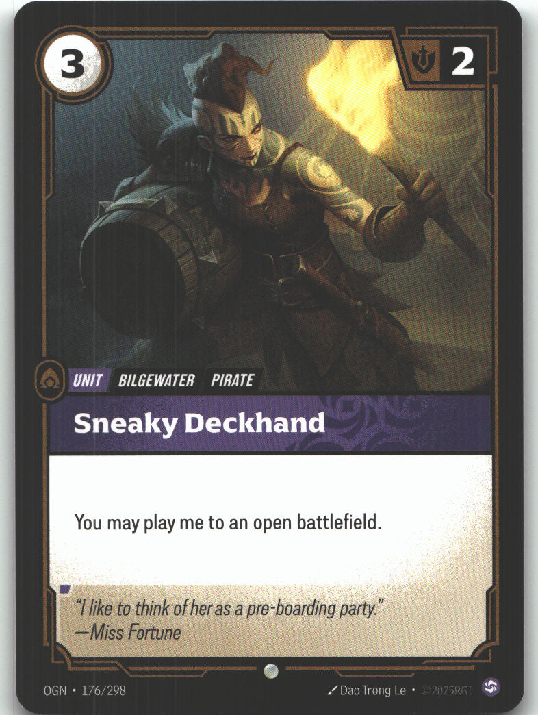 Sneaky Deckhand