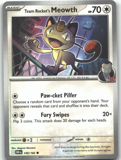 Team Rocket's Meowth