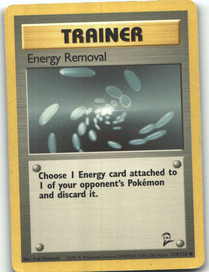 Energy Removal