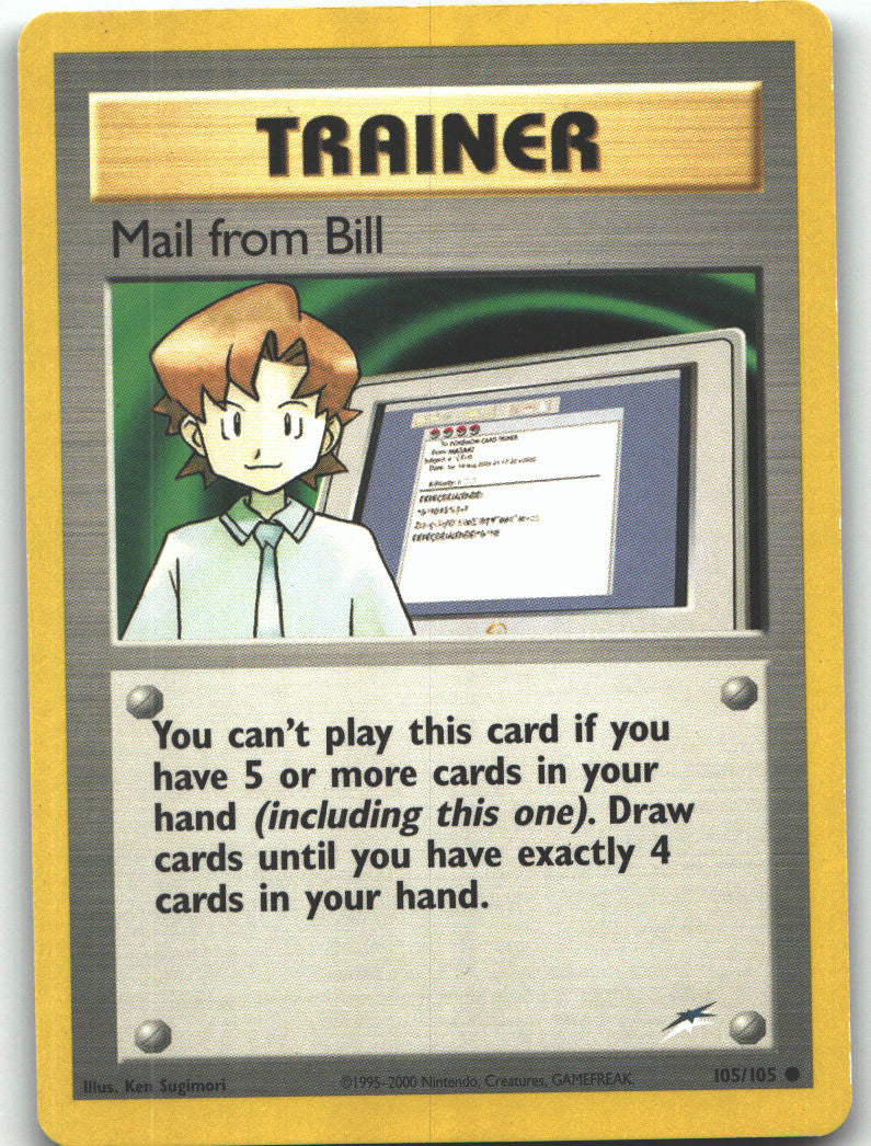Mail from Bill