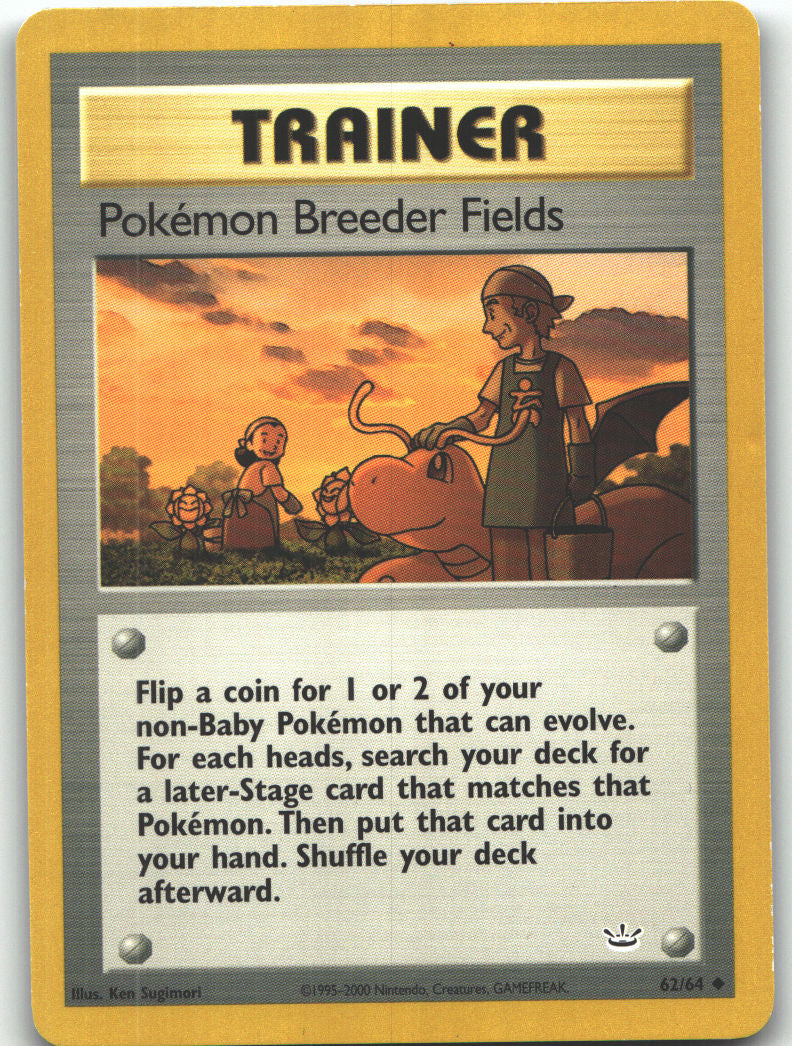 Pokemon Breeder Fields