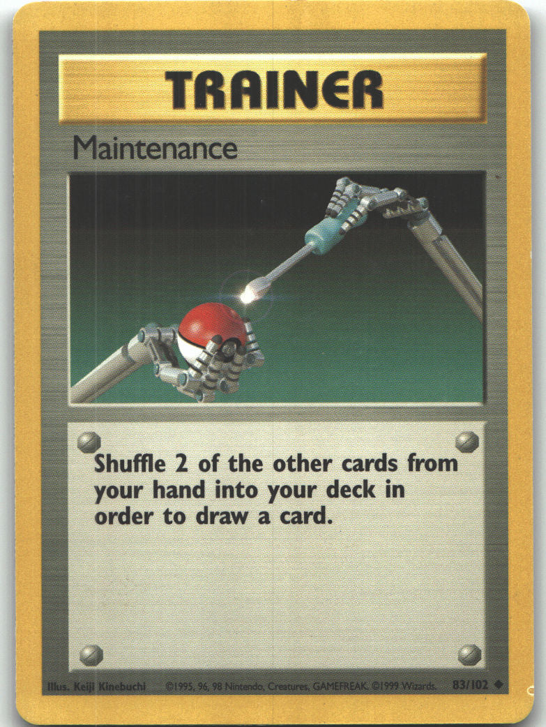Maintenance