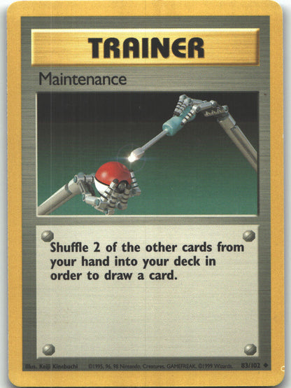 Maintenance
