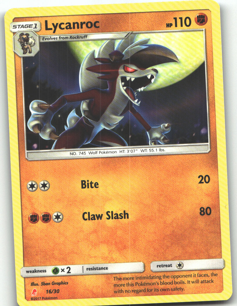 Lycanroc (#16 Non-Holo)