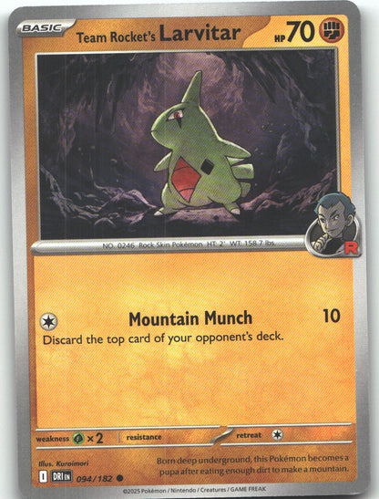 Team Rocket's Larvitar