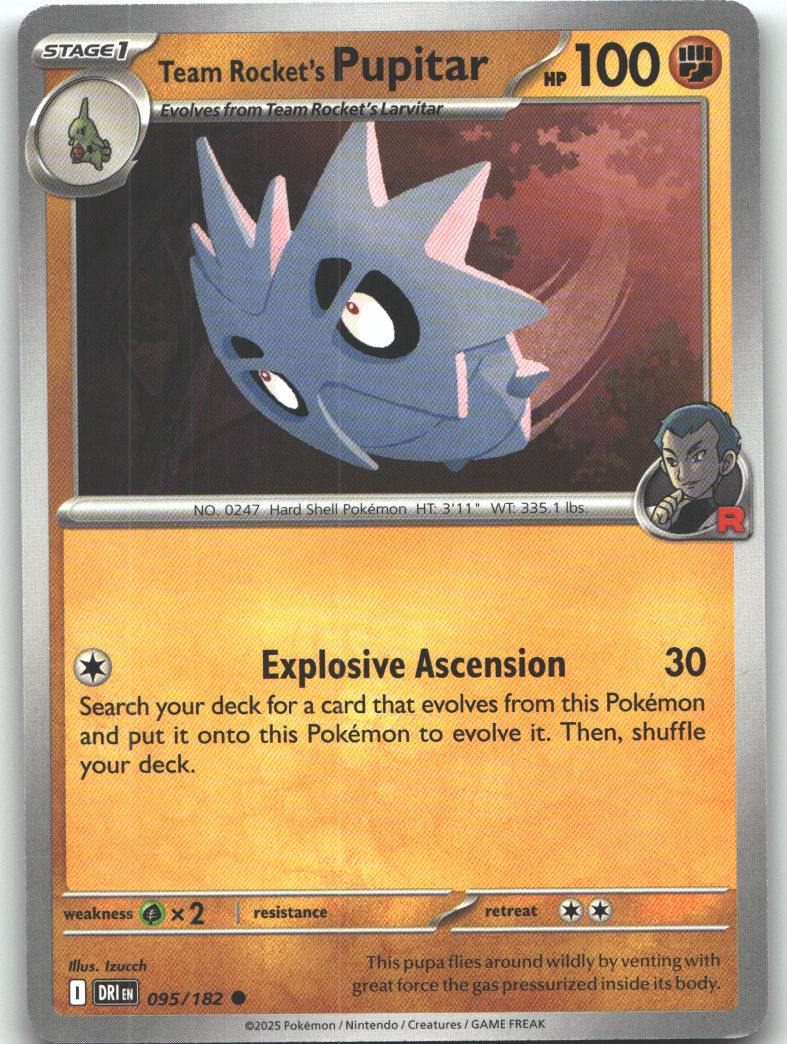 Team Rocket's Pupitar