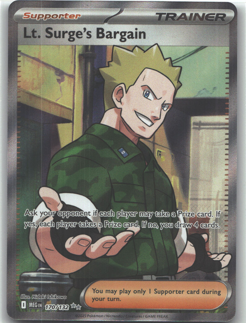 Lt. Surge's Bargain - 170/132