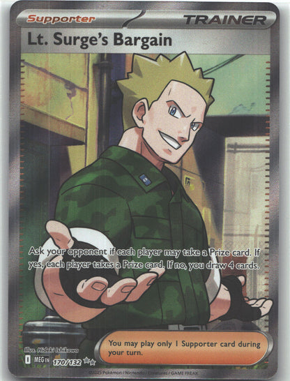 Lt. Surge's Bargain - 170/132