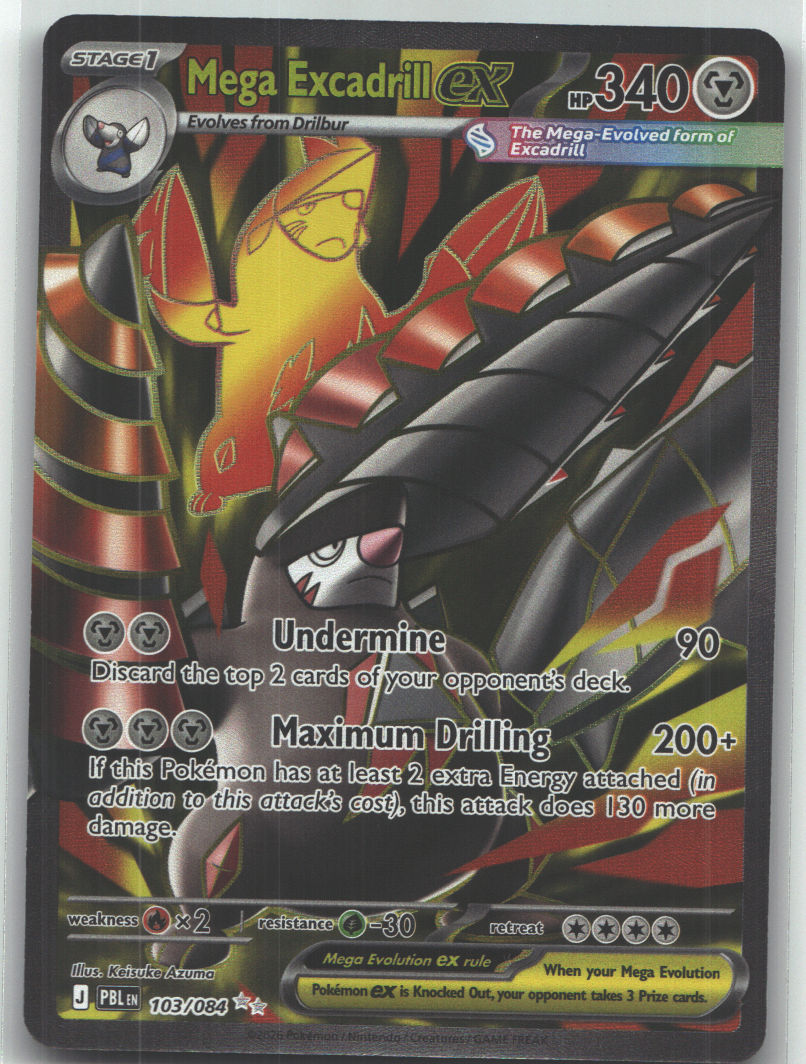Mega Excadrill ex - 103/084