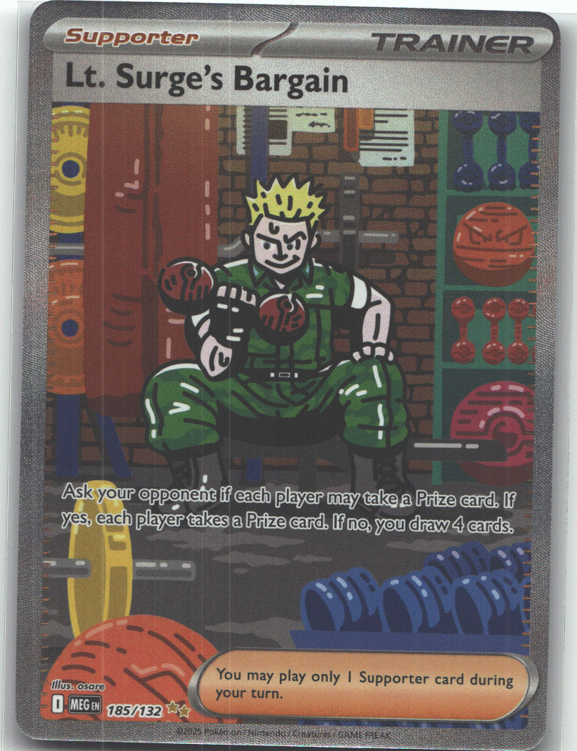 Lt. Surge's Bargain - 185/132