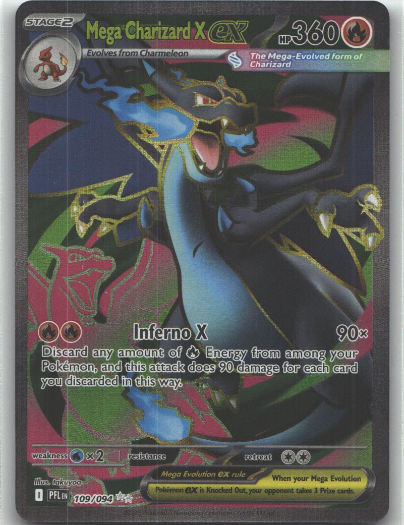 Mega Charizard X ex - 109/094