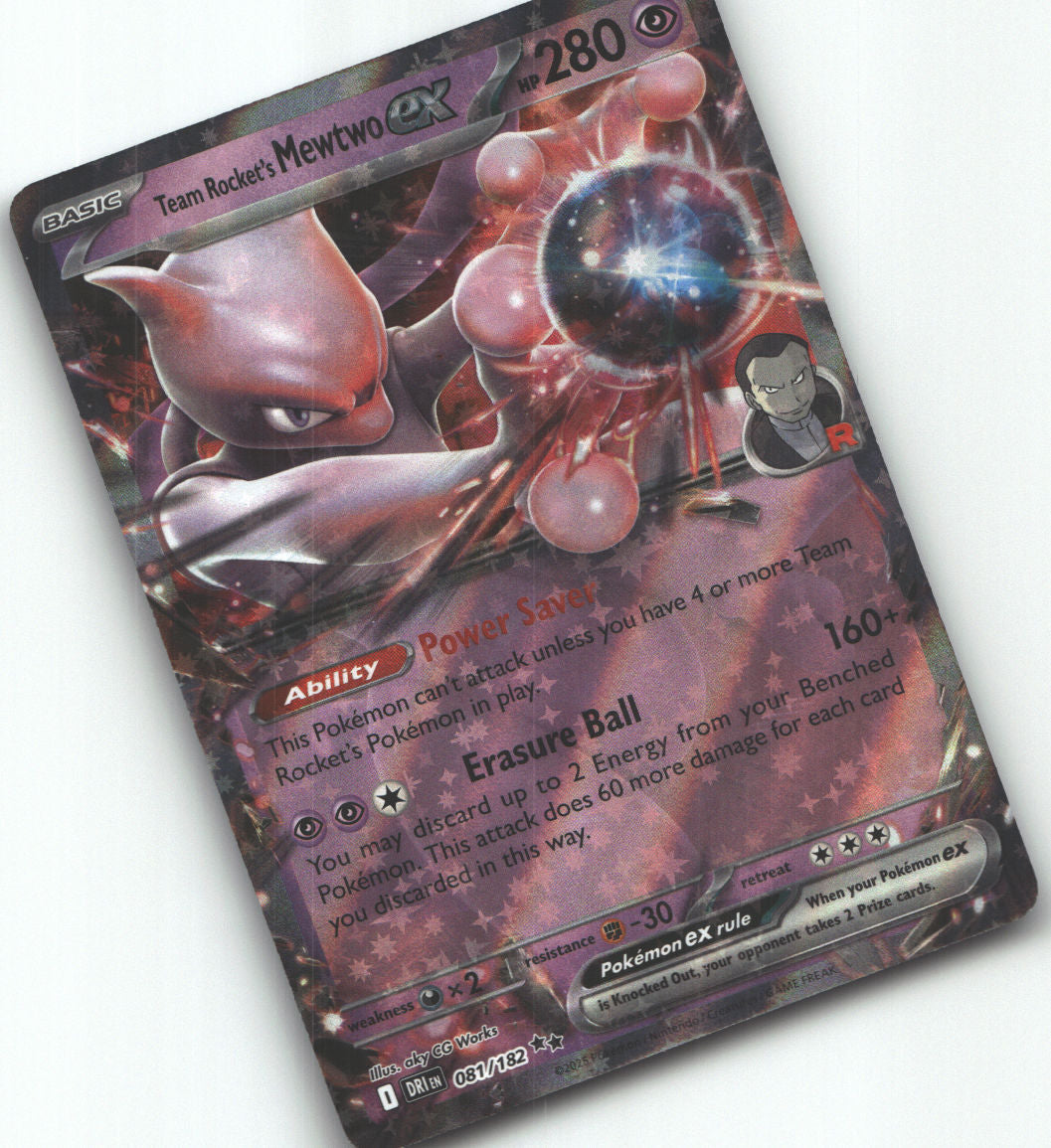 Team Rocket's Mewtwo ex - 081/182