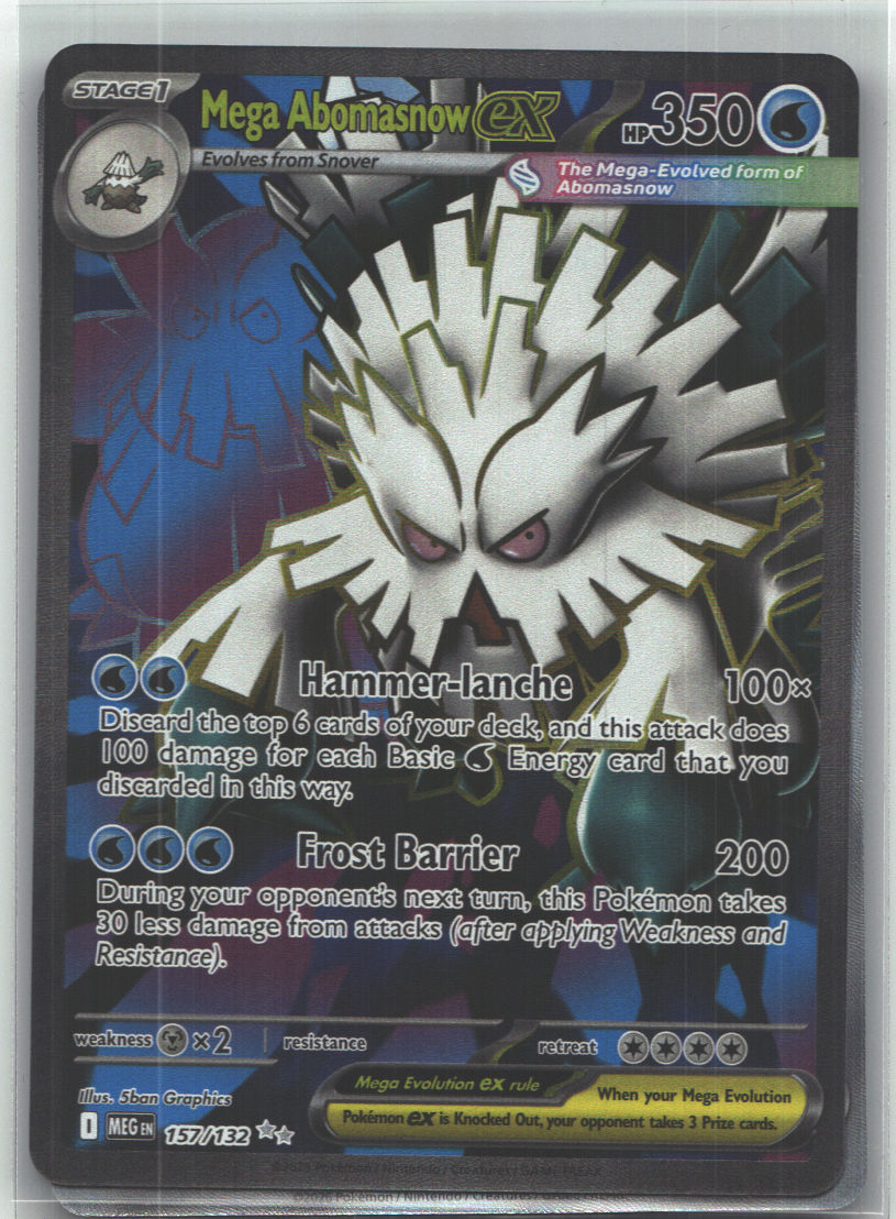 Mega Abomasnow ex - 157/132