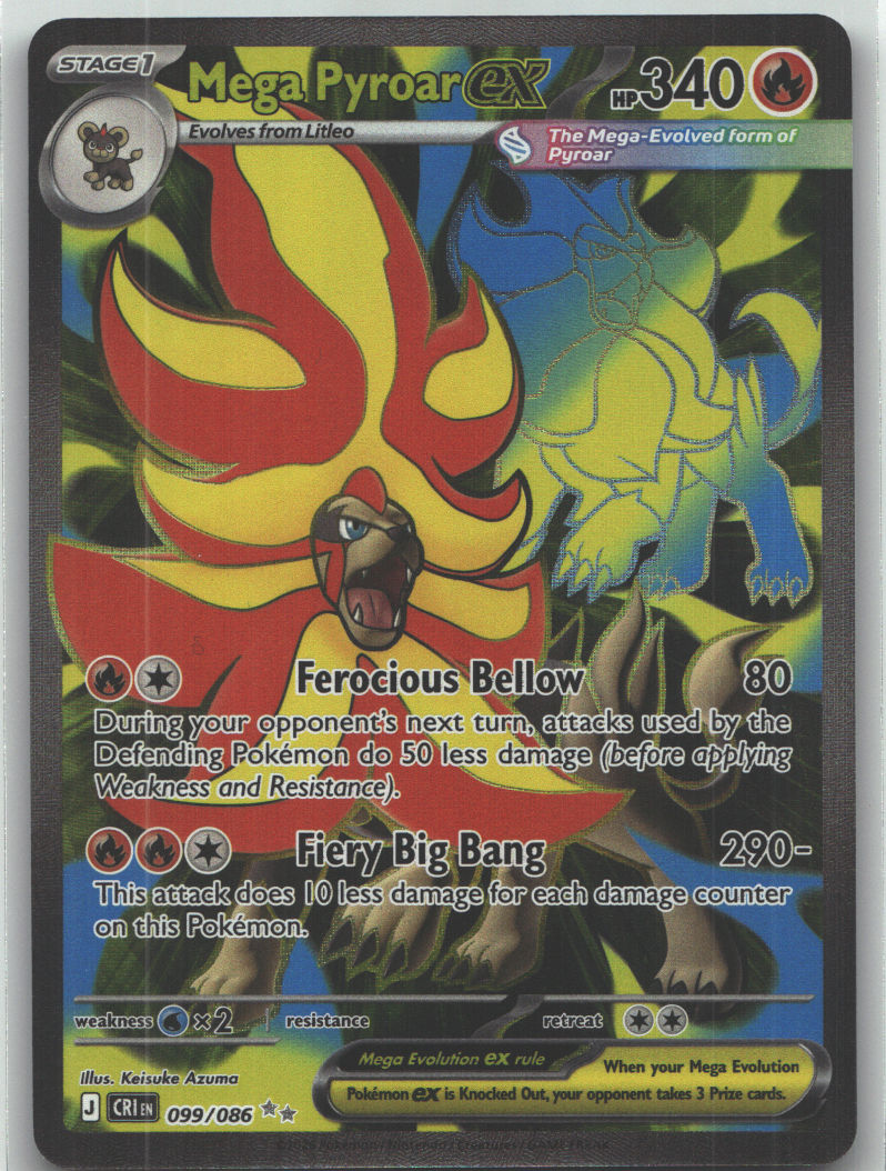 Mega Pyroar ex - 099/086