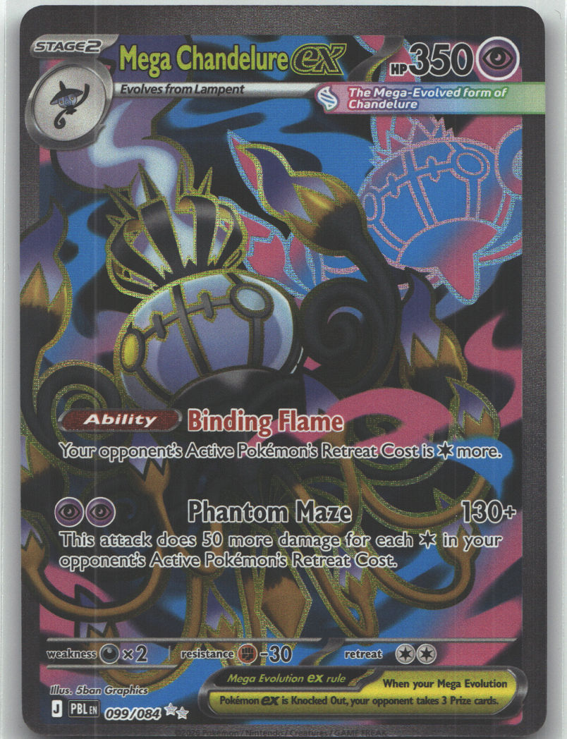 Mega Chandelure ex - 099/084