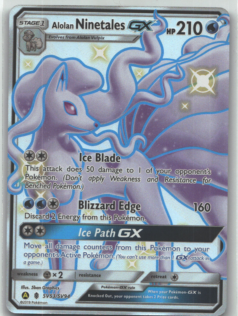 Alolan Ninetales GX