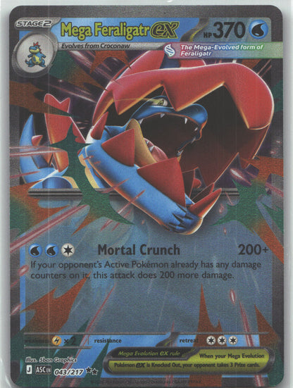 Mega Feraligatr ex - 043/217