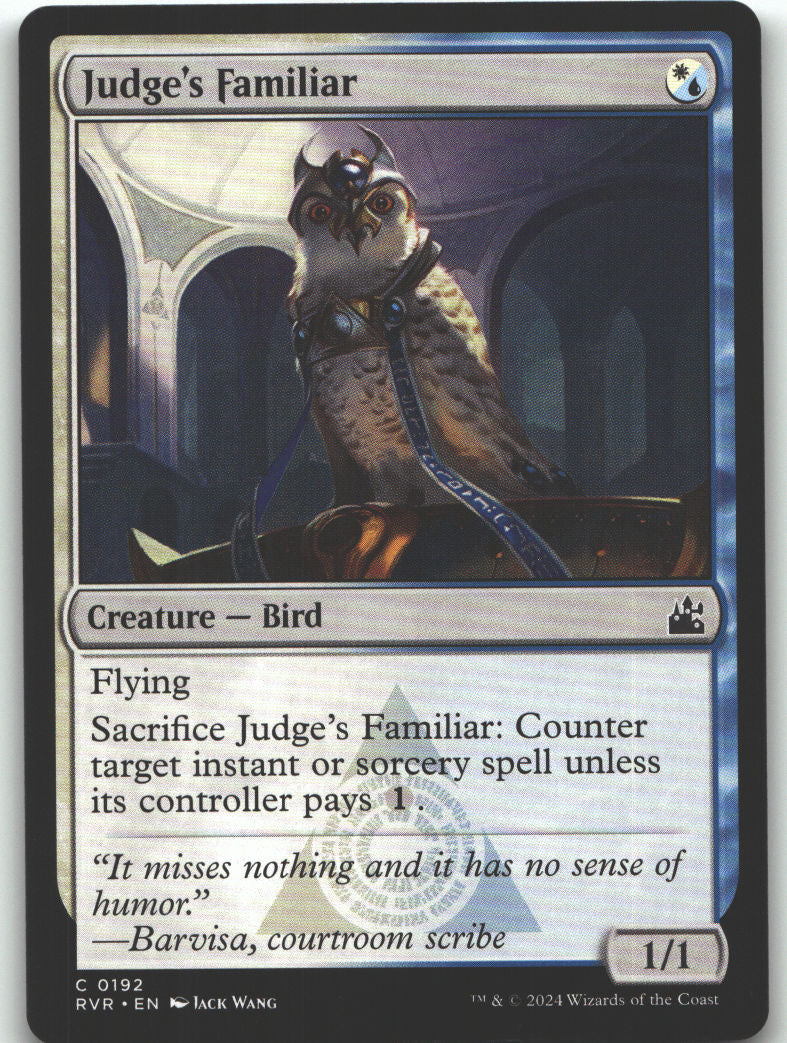 Judge's Familiar