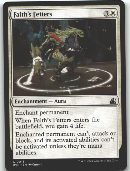 Faith's Fetters