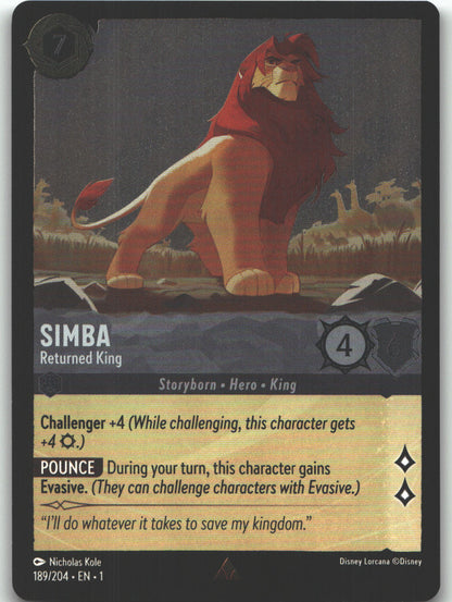 Simba - Returned King