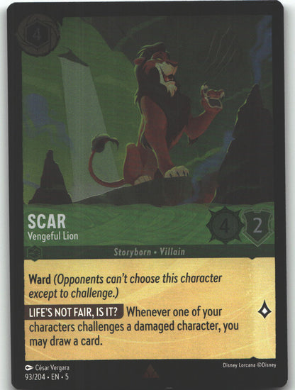 Scar - Vengeful Lion