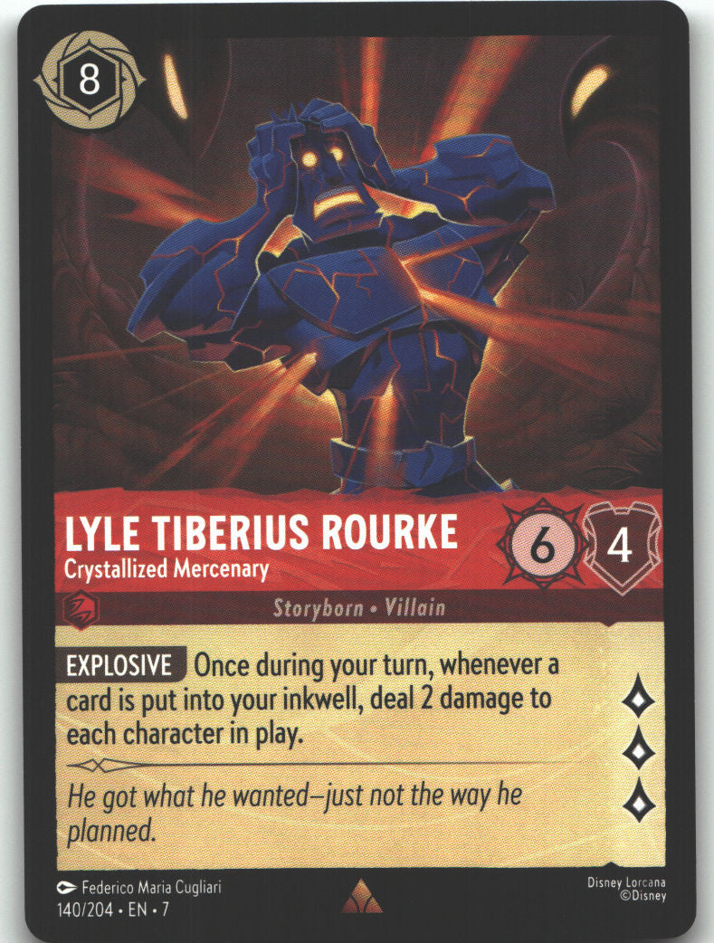 Lyle Tiberius Rourke - Crystallized Mercenary