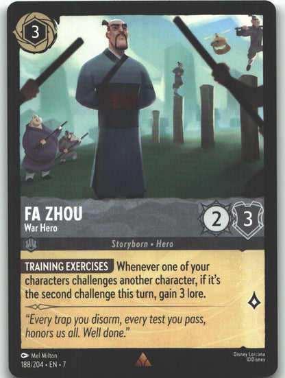 Fa Zhou - War Hero