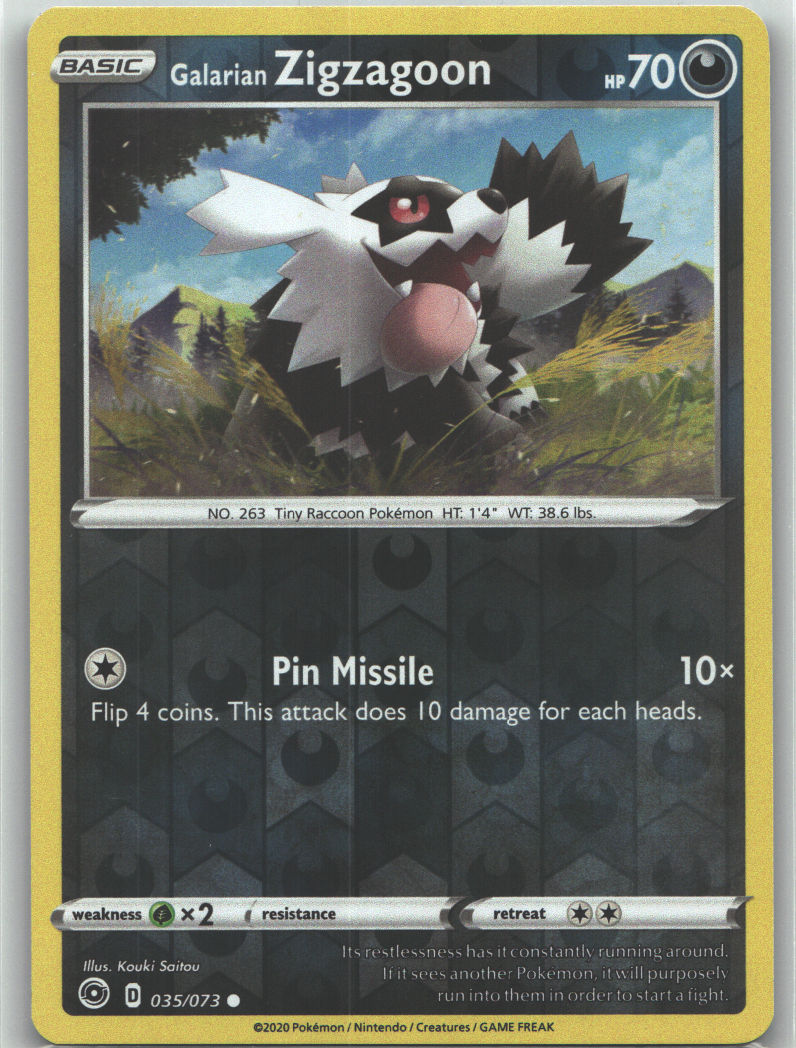 Galarian Zigzagoon