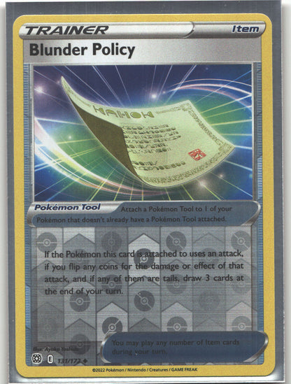 Blunder Policy