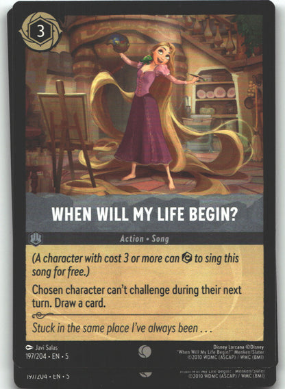 When Will My Life Begin?