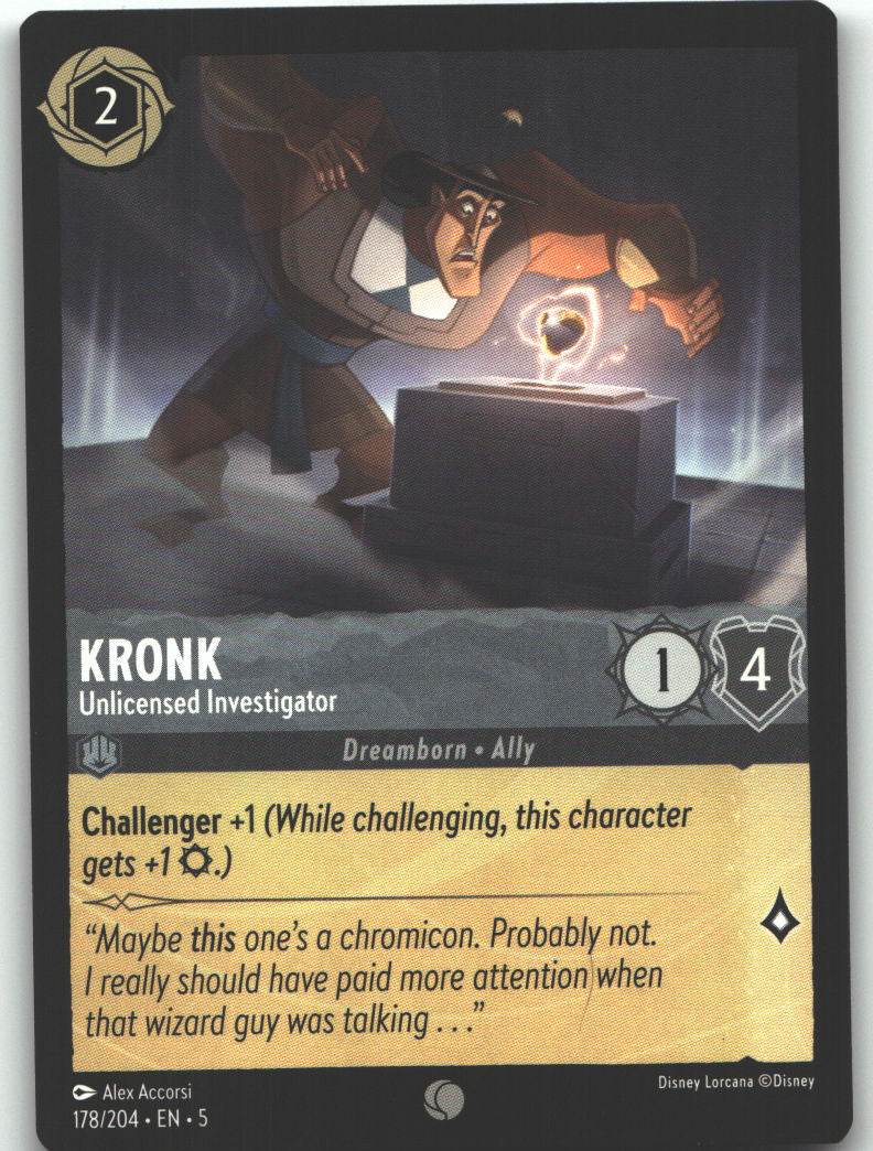 Kronk - Unlicensed Investigator