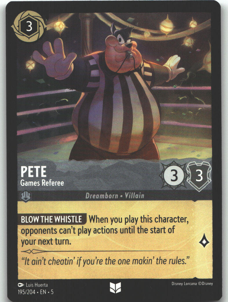 Pete - Games Referee