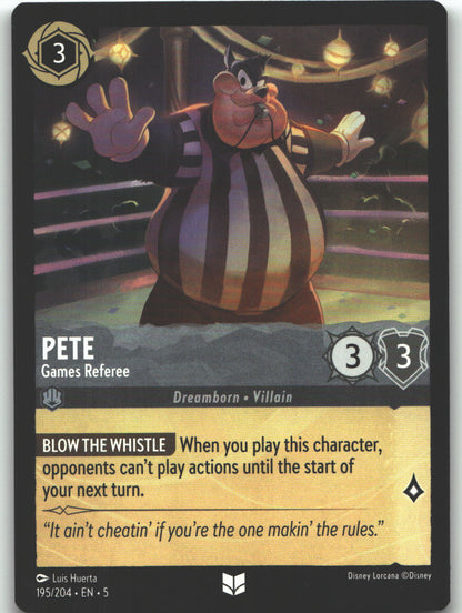 Pete - Games Referee