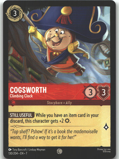 Cogsworth - Climbing Clock