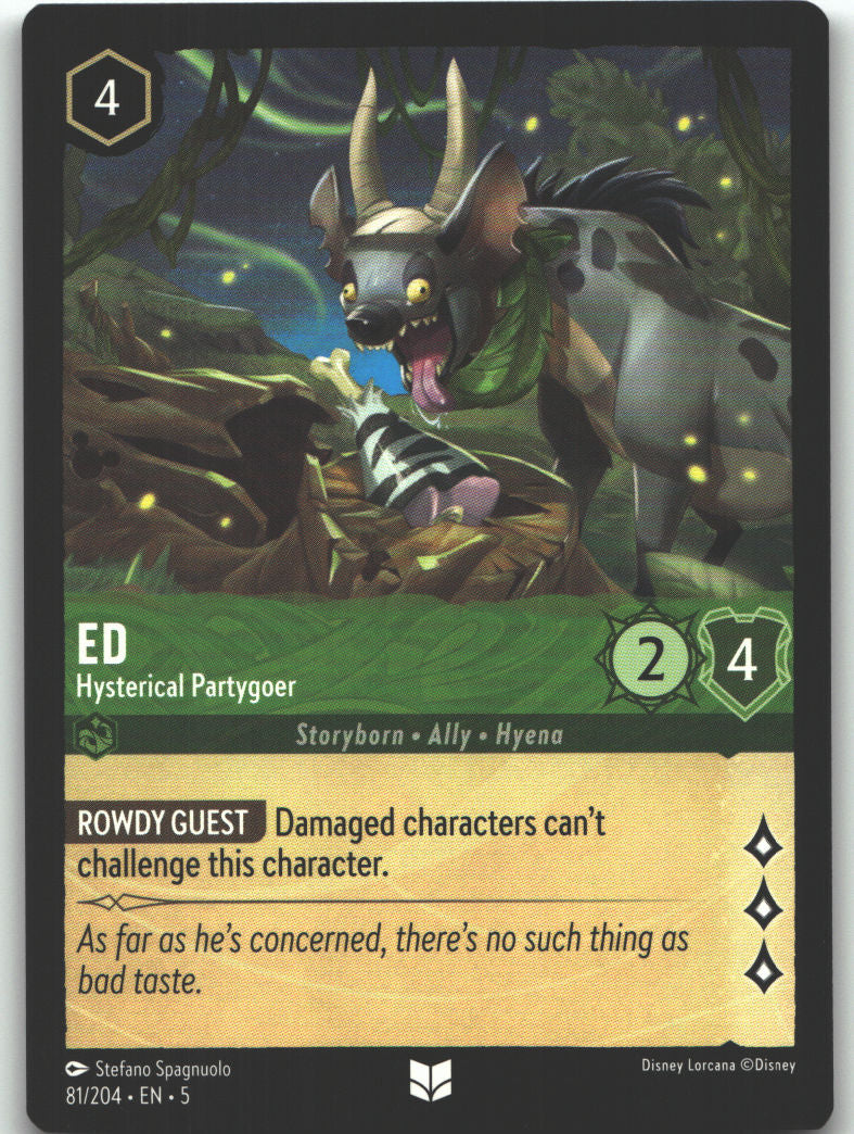 Ed - Hysterical Partygoer