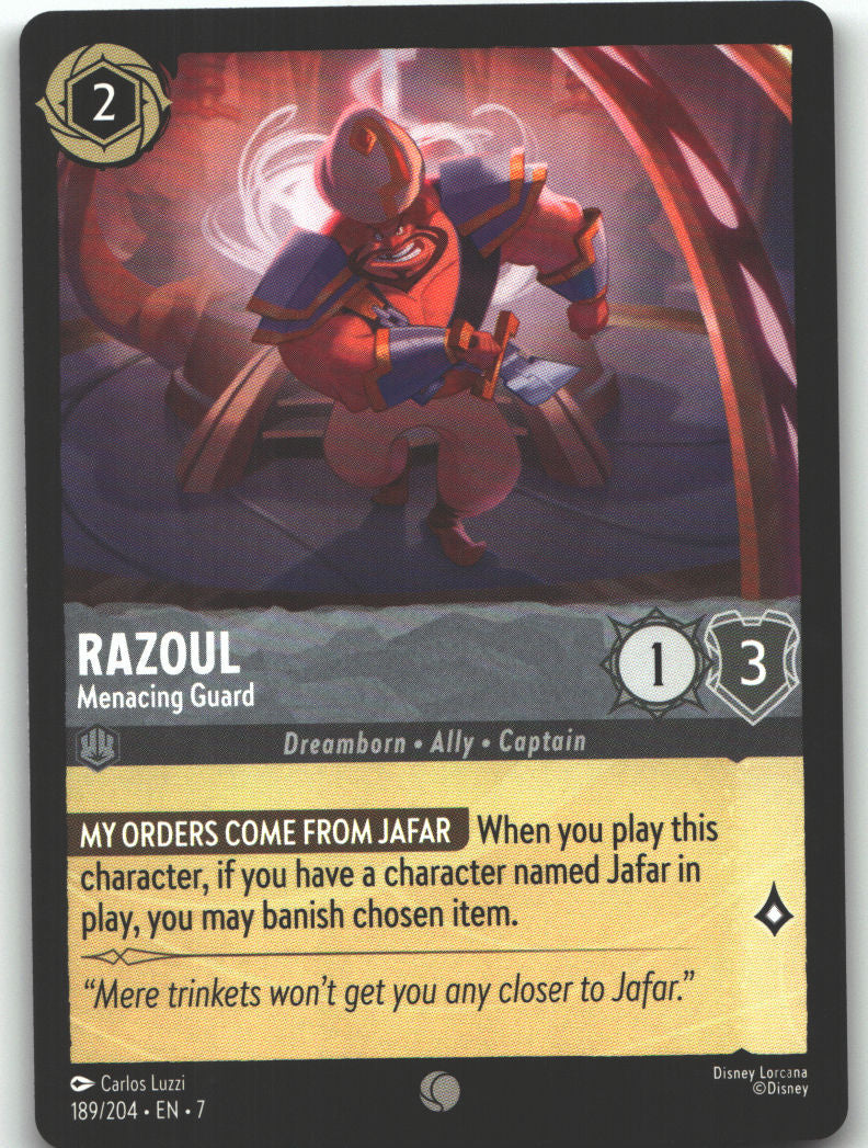 Razoul - Menacing Guard