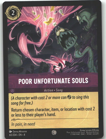 Poor Unfortunate Souls